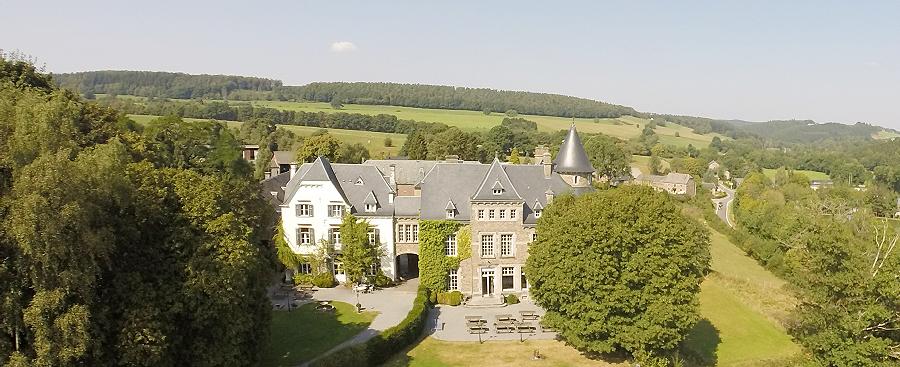 Dans les Ardennes, en Erezee, le Château de Blier